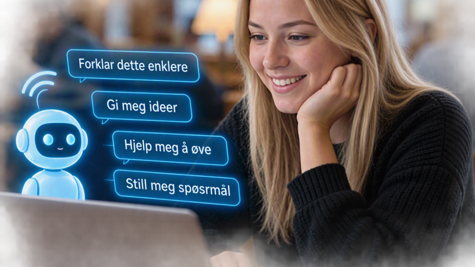 Lenke til artikkel: Gjør prateroboten til din læringspartner