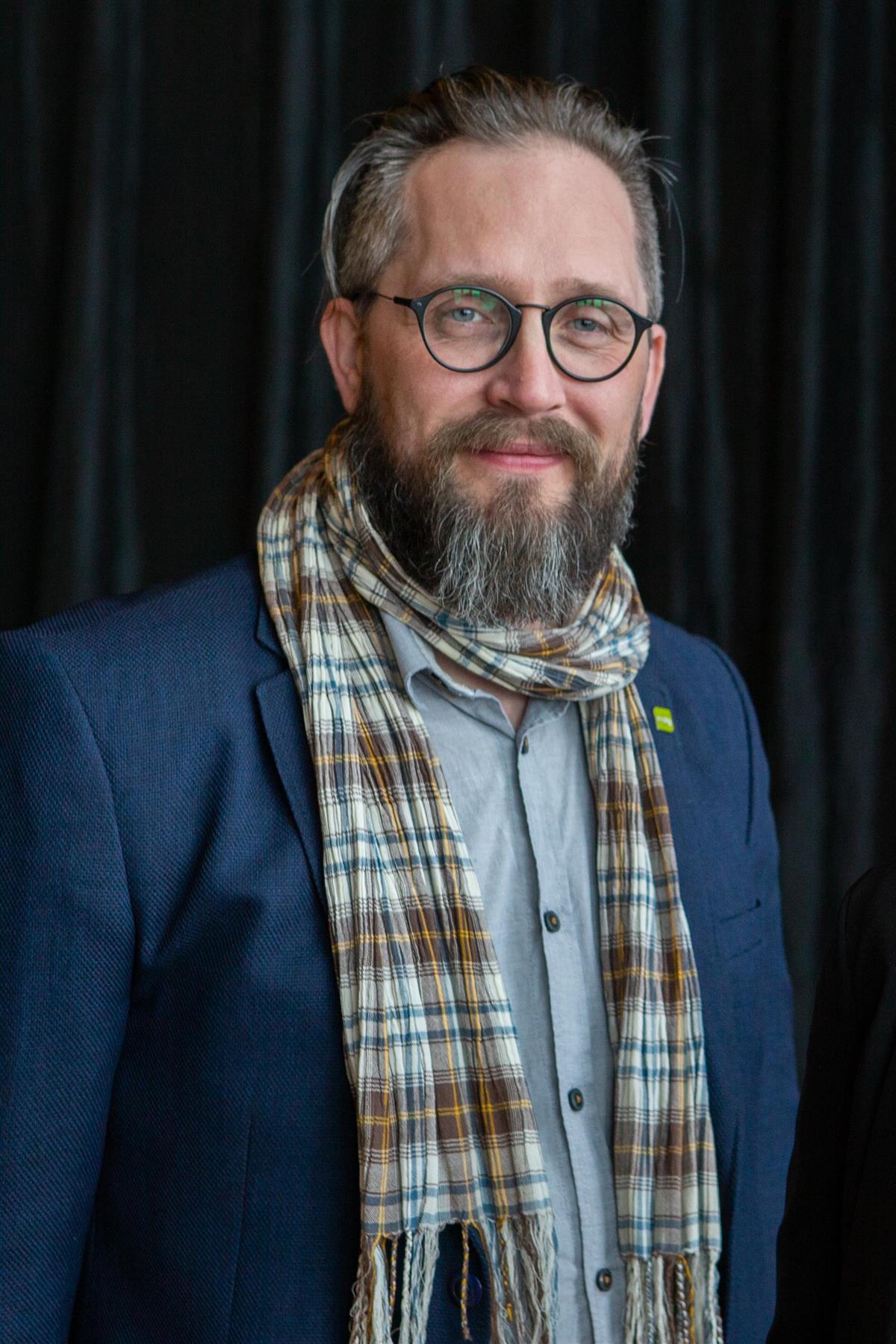 Thomas Johansen i Miljøpartiet De Grønne - Klikk for stort bilde