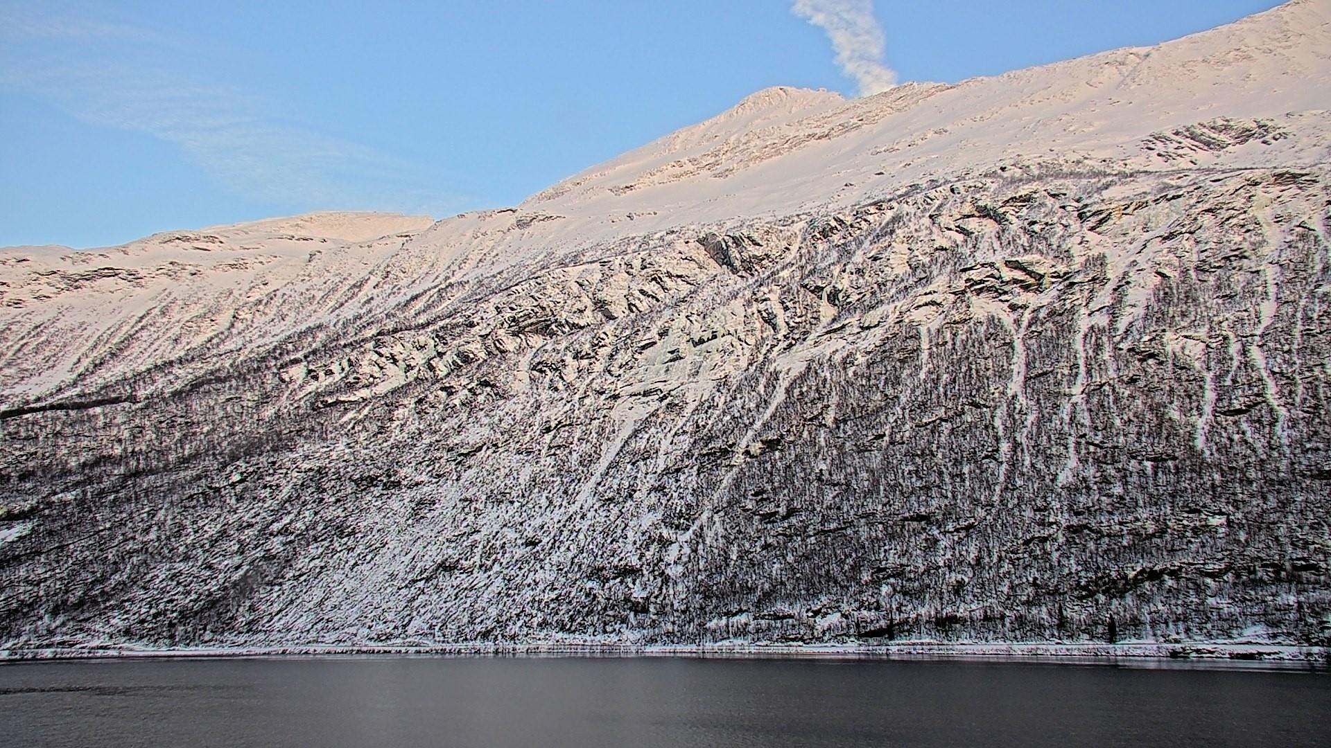 Beisfjordveien januar 2024
