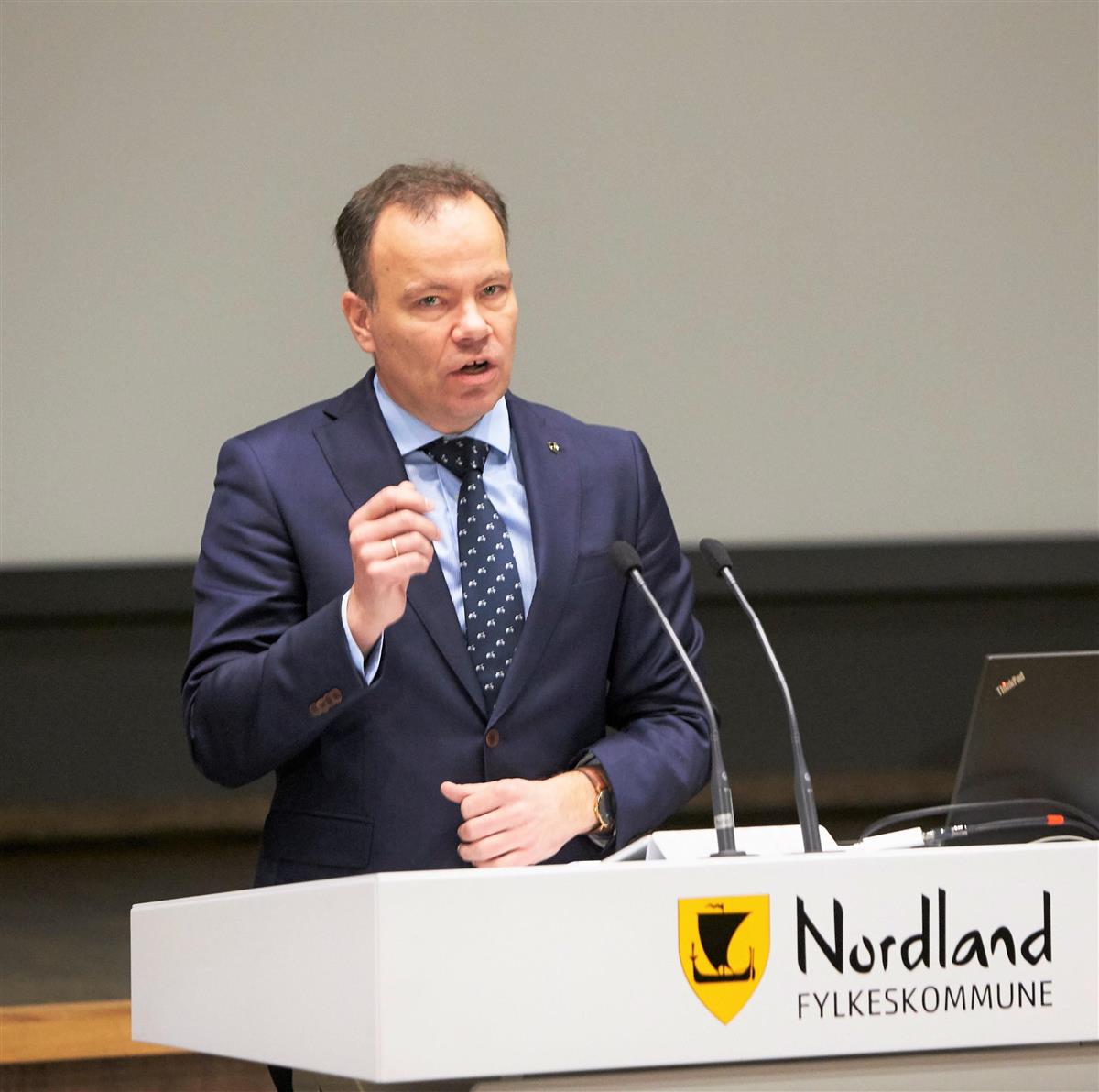 Fylkesrådsleder i Nordland, Tomas Norvoll - Klikk for stort bilde
