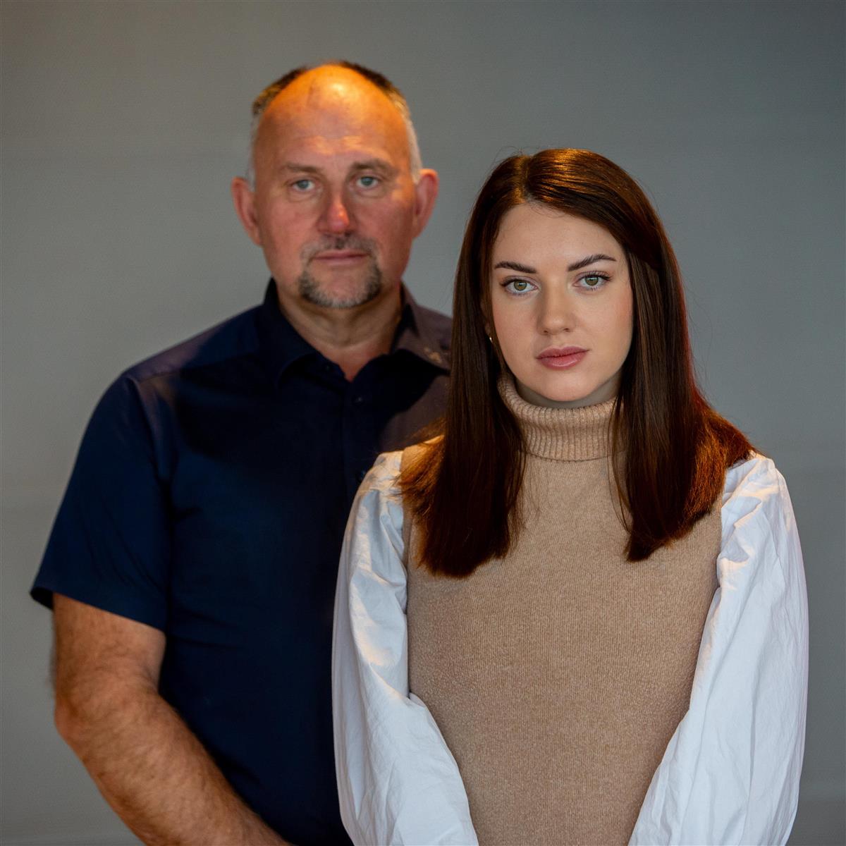 Bilde av mann og ung kvinne. - Klikk for stort bilde
