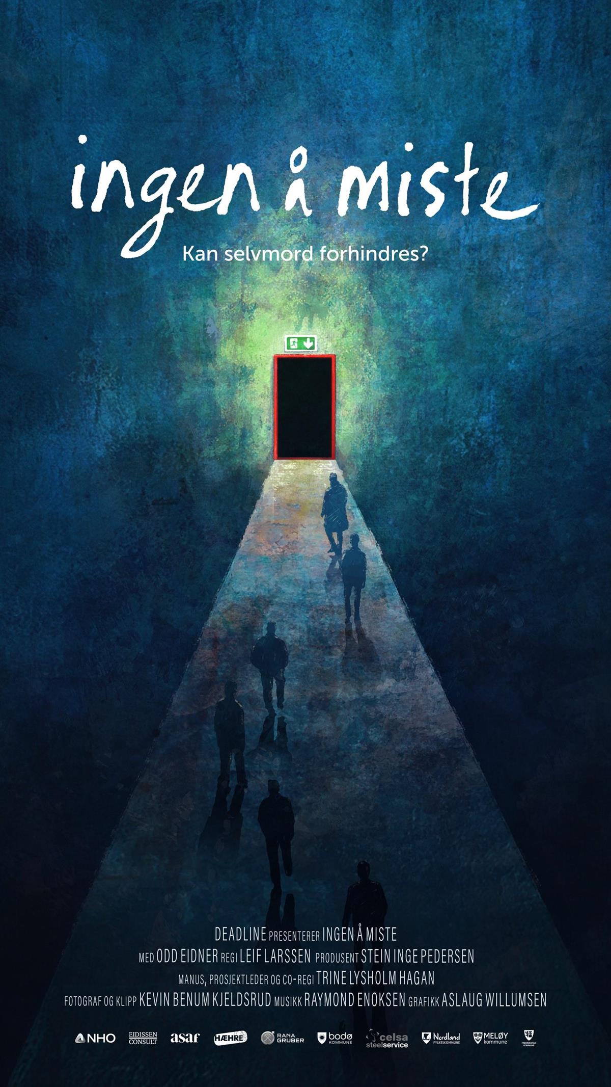 Filmplakat med teksten: Ingen å miste - Klikk for stort bilde
